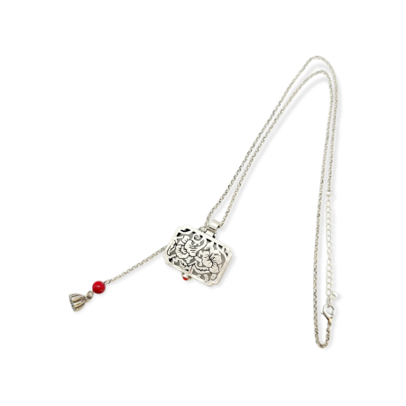 Necklace with silver 925 suitcase3